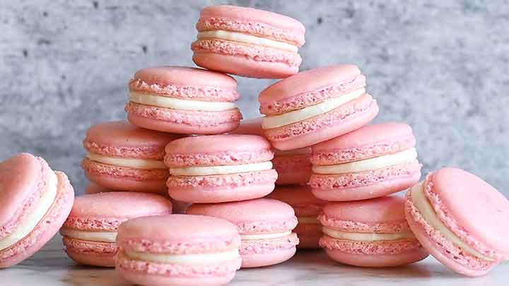 شیرینی ماکارون خوشمزه
