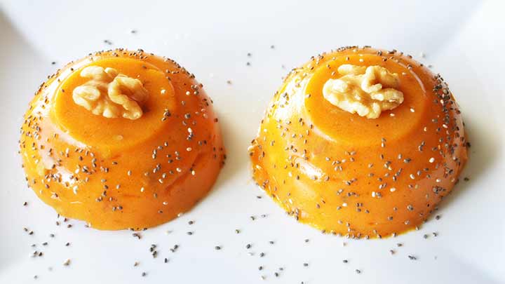 مراحل تهیه دسر خرمالو مراحل تهیه دسر خرمالو