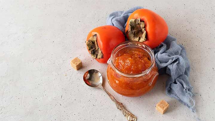 مراحل تهیه مربای خرمالو مراحل تهیه مربای خرمالو