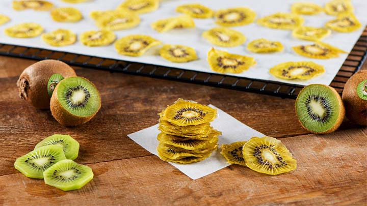 روش خشک کردن کیوی