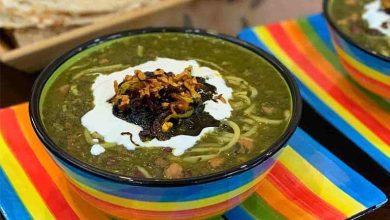 طرز تهیه "آش رشته نذری" جا افتاده برای 100 نفر