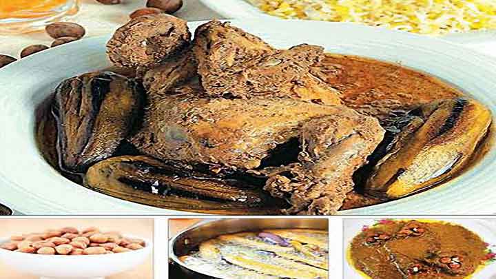 مراحل طرز تهیه فندق قاتق مراحل طرز تهیه فندق قاتق