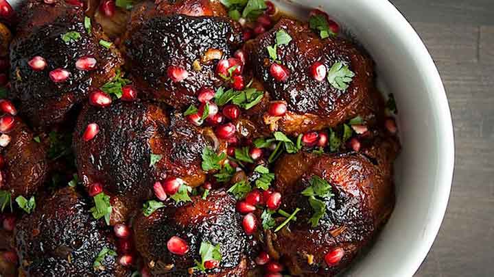 مراحل تهیه خورشت انار مسما مراحل تهیه خورشت انار مسما