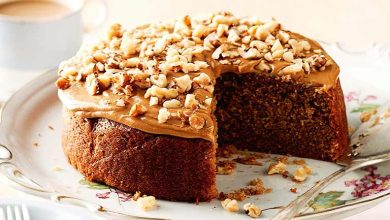 طرز تهیه کیک کاپوچینو؛ با بافتی ترد و نرم برای عصرانه