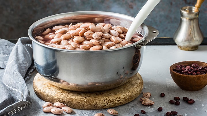 زمان لازم برای خیساندن لوبیا چیتی