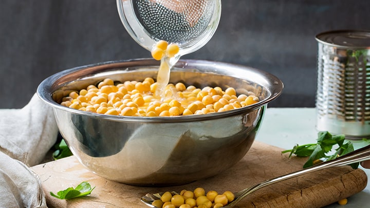 زمان لازم برای خیساندن نخود