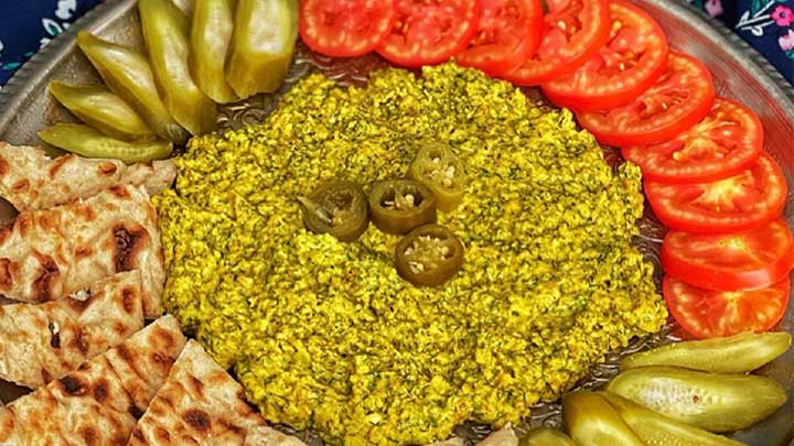 پنیر برشته گیلانی پنیر برشته گیلانی