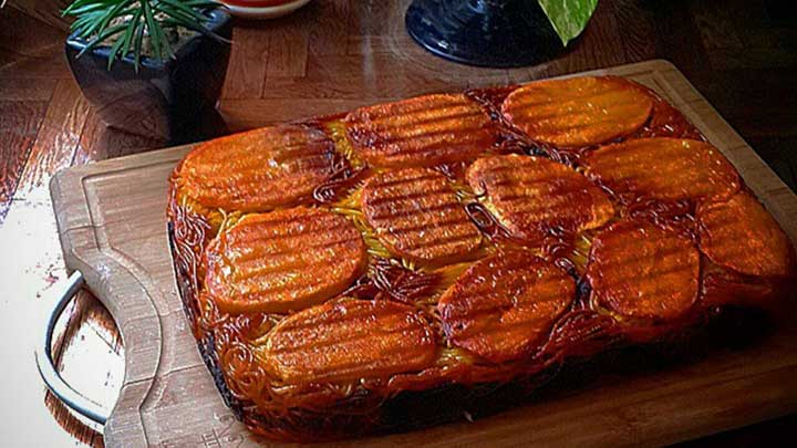 رازهای خوشمزه و طلایی شدن ته دیگ سیب زمینی رازهای خوشمزه و طلایی شدن ته دیگ سیب زمینی