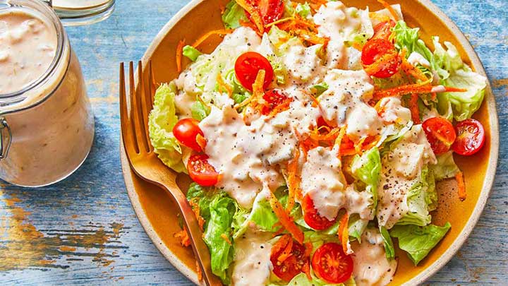 سس مناسب سالاد کلم سس مناسب سالاد کلم