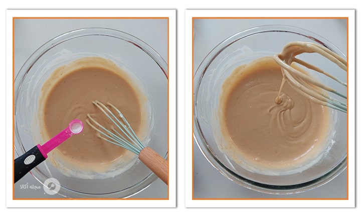 وانیل را اضافه کنید برای چیزکیک لوتوس