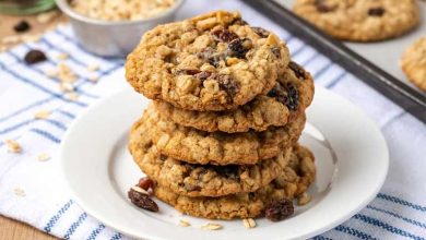 طرز تهیه کوکی کشمشی؛ با طعم طبیعی شیره انگور