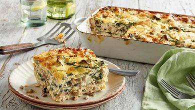 طرز تهیه لازانیا اسفناج؛ لذت حداکثری از یک غذای بدون گوشت