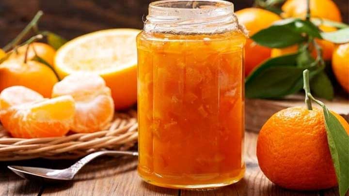 استفاده از مارمالاد نارنگی برای تزیین کیک