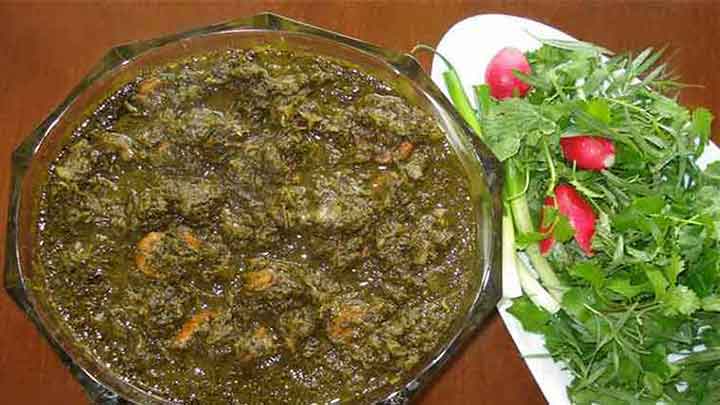 مراحل تهیه اسفناج مرجی مراحل تهیه اسفناج مرجی