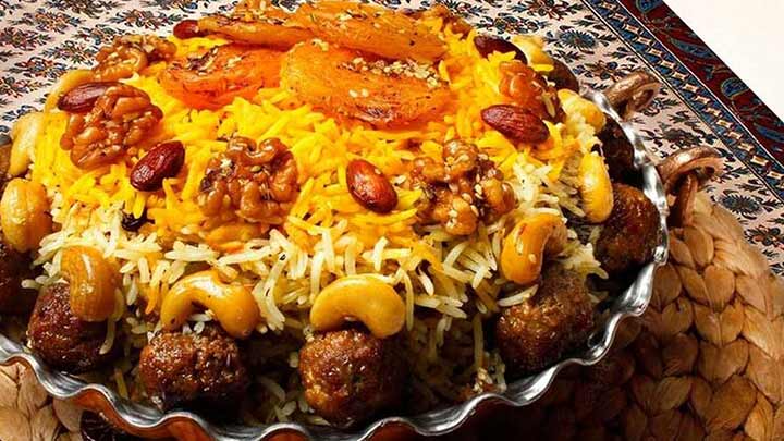 طرز تهیه گردو پلو