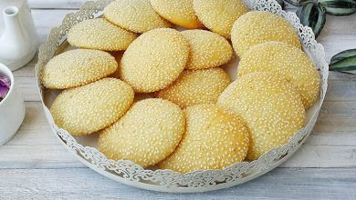 طرز تهیه شیرینی کنجدی نرم و پفکی؛ مناسب عید