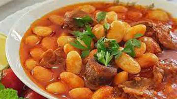 لوبیا کباب رشتی لوبیا کباب رشتی