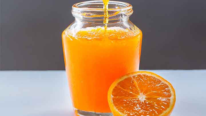 طرز تهیه شربت پرتقال بدون جوشاندن