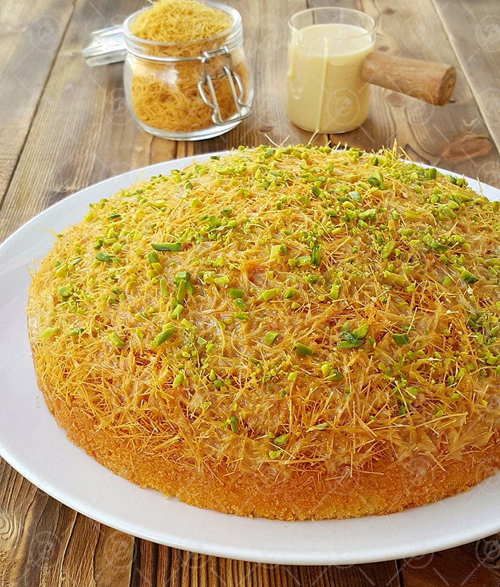 طرز تهیه کیک شعریه عربی