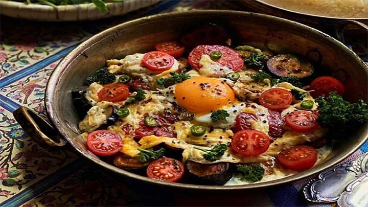 مراحل درست کردن ورقه گیلکی