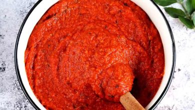 برای جلوگیری از پاشیدن رب گوجه هنگام پخت چه کنیم؟