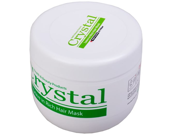 ماسک مو مغذی و بدون آبکشی کریستال
