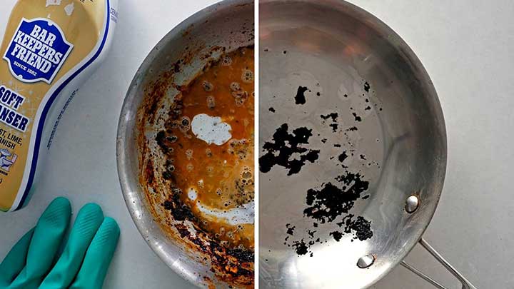 روش‌های از بین بردن سیاهی قابلمه پس از پخت