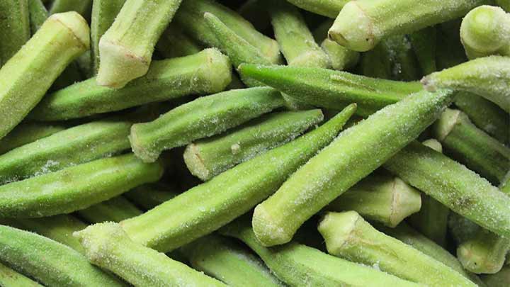 فریزکردن بامیه به روش بلانچ فریزکردن بامیه به روش بلانچ