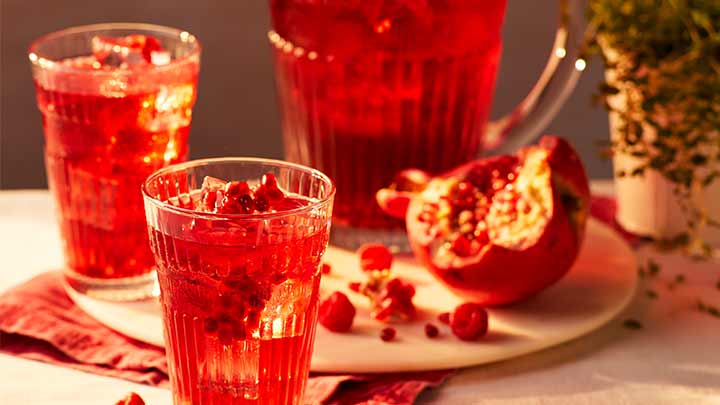 طرز تهیه دمنوش انار طرز تهیه دمنوش انار