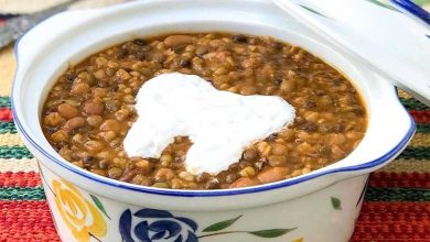 طرز تهیه آش دندونی یا آش دیشلیق تبریزی؛ مرحله به مرحله