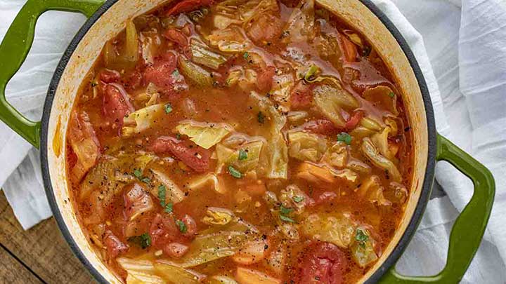 آش کلم آشی خوشمزه و لذیذ