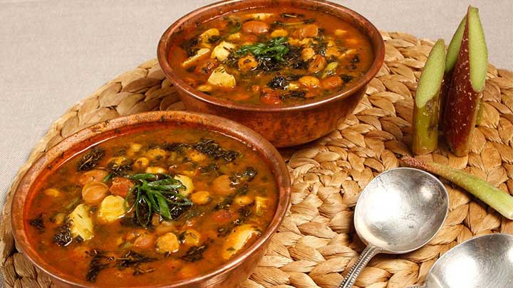 روش پخت آش میوه تبریزی خوشمزه روش پخت آش میوه تبریزی خوشمزه