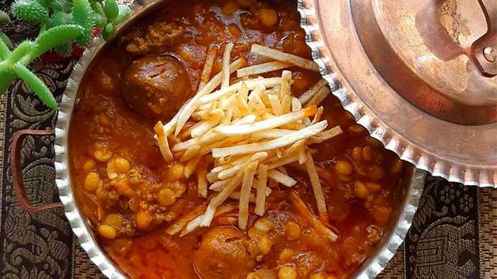 خورشت قیمه مشهدی خوشمزه