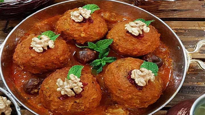 روش پخت کوفته برنجی یزدی روش پخت کوفته برنجی یزدی