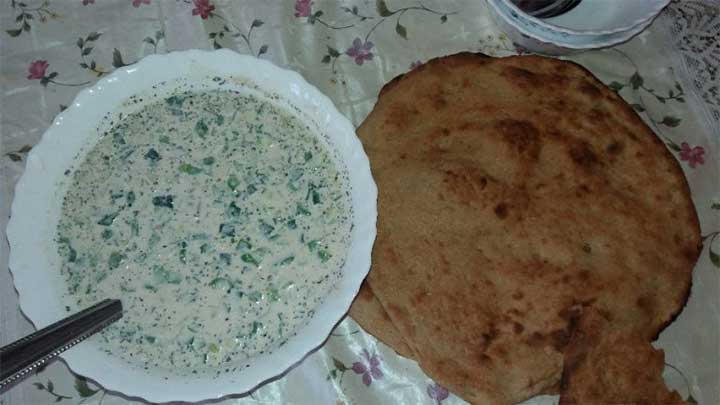 کشک و خیار لذیذ یزدی کشک و خیار لذیذ یزدی