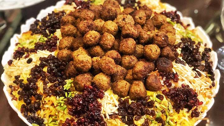سوتی پلو خوشمزه و مجلسی اردبیل