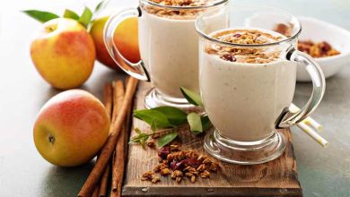 طرز تهیه اسموتی سیب و دارچین خانگی؛ مقوی و خوشمزه