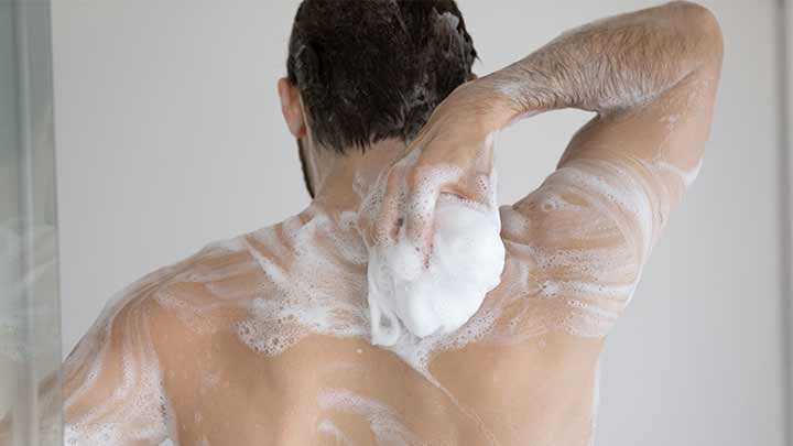 شامپو بدن اسموت درم مدل AVO Phane مناسب پوست خشک