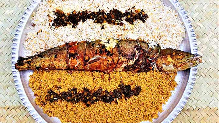 گمنه گندم یا للک از غذاهای خوشمزه بوشهری