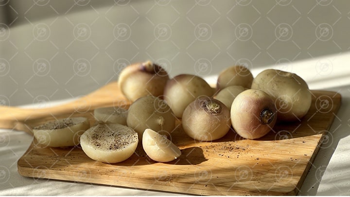 شلغم پخته شده و خواص آن