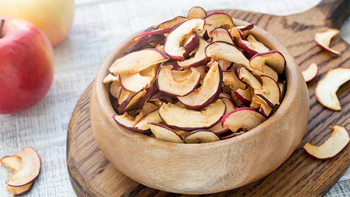 مراحل خشک کردن میوه در دستگاه خشک‌کن