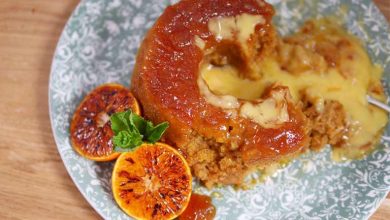 طرز تهیه پودینگ پرتقال خوشمزه؛ با سس مخصوص