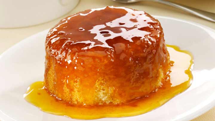 مراحل تهیه پودینگ پرتقالی مراحل تهیه پودینگ پرتقالی