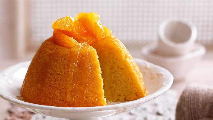 پودینگ پرتقال خوشمزه و مجلسی به روش خانگی پودینگ پرتقال خوشمزه و مجلسی به روش خانگی