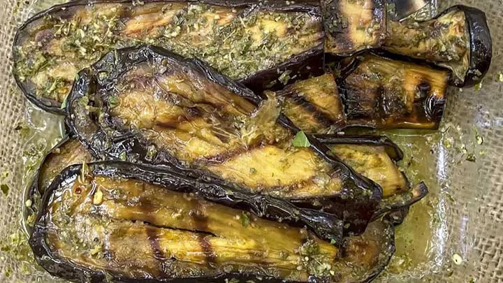 طرز تهیه ترشی بادمجان کبابی طرز تهیه ترشی بادمجان کبابی