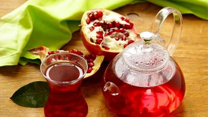 خواص چای انار