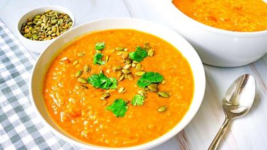 طرز تهیه سوپ کدو حلوایی و عدس؛ خوش‌طعم و مقوی