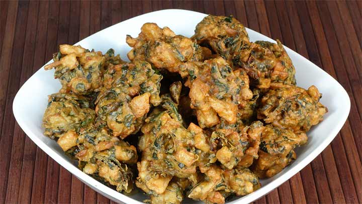 طرز تهیه پکوره اسفناج طرز تهیه پکوره اسفناج