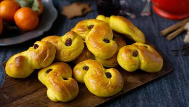 طرز تهیه نان زعفرانی سوئدی خوشمزه؛ برای صبحانه و میان وعده