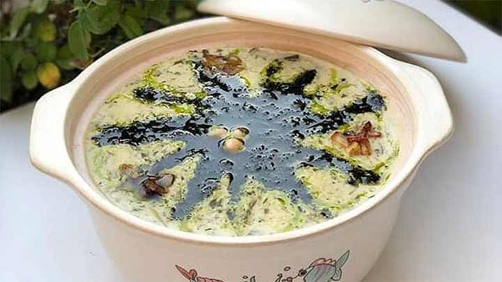 طرز تهیه تهیه آش دوغ طرز تهیه تهیه آش دوغ
